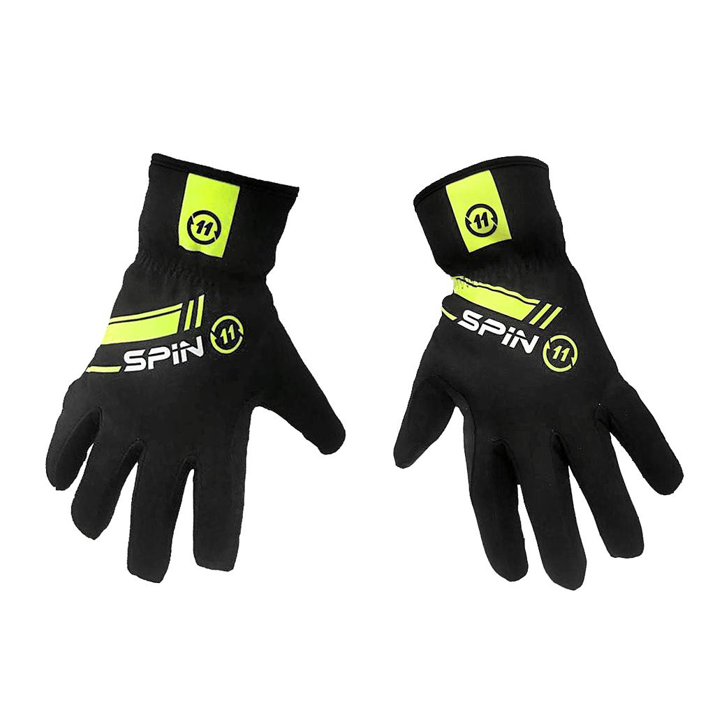  S+ Black and Fluo Winter Gloves